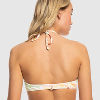 ROXY MEADOW FLOWERS FASHION TRI BIKINI TOP - GREEN