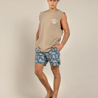 RVCA VA ELASTIC SHORT - LEAD
