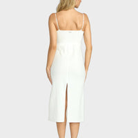 BILLABONG CRYSTAL CLEAR MIDI DRESS - SALT CRYSTAL
