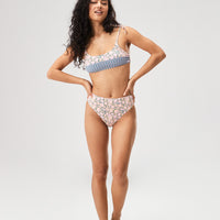 ROXY WOMENS FREE SPIRIT BRALETTE BIKINI TOP