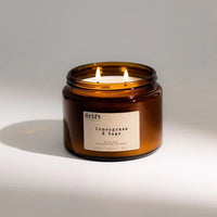 Extra Large Amber Drift Trading Co. Soy Wax Candles