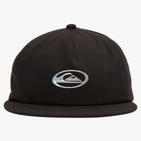 QUIKSILVER BOYS SATURN STRAPBACK CAP - BLACK