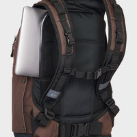QUIKSILVER GRENADE BACKPACK - CHOCOLATE BROWN