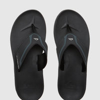 QUIKSILVER MATHODIC RECOVERY SANDALS - BLACK 1