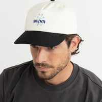RHYTHM ARCADE CAP -VINTAGE WHITE / BLACK