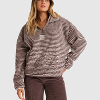 BILLABONG COOL TIDES HALF ZIP - WHITE CAP