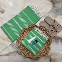 Handwoven Turkish Cotton Beige / Beach Towel