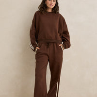 RHYTHM CONTRAST TRACKPANT - BROWN