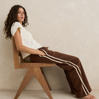 RHYTHM CONTRAST TRACKPANT - BROWN