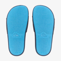 QUIKSILVER BOYS SUNSET SLIDE ADJUST SLIDES - NAVY BLAZER