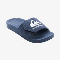 QUIKSILVER BOYS SUNSET SLIDE ADJUST SLIDES - NAVY BLAZER