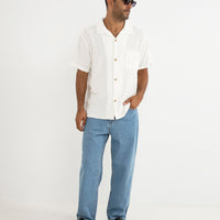 RHYTHM DAYTONA SS SHIRT - WHITE