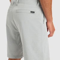 QUIKSILVER UNION HEATHER 19" AMPHIBIAN BOARDSHORTS - QUARRY HEATHER