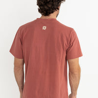 RHYTHM GRANGE VINTAGE SS T-SHIRT - VINTAGE CLAY