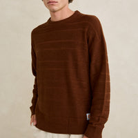 RHYTHM JACKSON KNIT - CHESTNUT