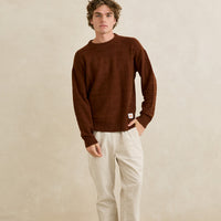 RHYTHM JACKSON KNIT - CHESTNUT