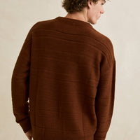 RHYTHM JACKSON KNIT - CHESTNUT