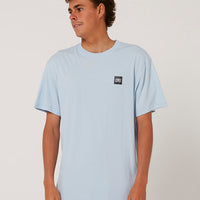 OCEAN AND EARTH BIG MENS CORP TEE - LIGHT GREY MARBLE