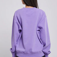 BILLABONG PALMY BROOKLYN CREW - PURPLE PUNCH