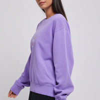 BILLABONG PALMY BROOKLYN CREW - PURPLE PUNCH