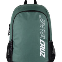 SANTA CRUZ SC SOLID HALF STRIP BACKPACK - GREEN