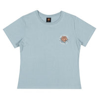 SANTA CRUZ ROSETTE TOWER RING CHEST TEE - VINTAGE BLUE