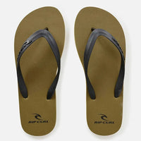 BRAND LOGO BLOOM OPEN TOE - OLIVE
