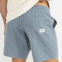 RHYTHM TEXTURED LINEN JAM - SLATE