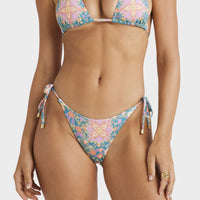 BILLABONG SUNRISE COAST TIE SIDE HIKE BIKINI BOTTOM - MULTI