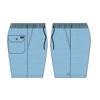 BILLABONG SLUB ELASTIC BOARDSHORT - SKY BLUE