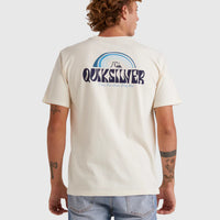 QUIKSILVER MENS ABOVE THE CLOUDS T-SHIRT - BIRCH