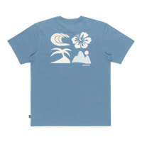 QUIKSILVER MENS ELEMENTAL SHIRT - CORONET BLUE