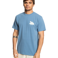 QUIKSILVER MENS ELEMENTAL SHIRT - CORONET BLUE