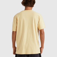 QUIKSILVER SALT WATER CREW TEE - RATTAN