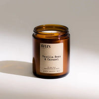 Medium Amber Drift Trading Co. Soy Wax Candles