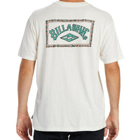 BILLABONG ADIV ARCH SHORT SLEEVE TEE - OFF WHITE