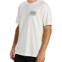BILLABONG ADIV ARCH SHORT SLEEVE TEE - OFF WHITE