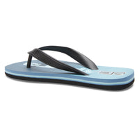 QUIKSILVER MOLOKAI ART YOUTH THONGS - BLACK BLUE