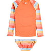 ROXY PRETTY SUNRISE LONG SLEEVE LYCRA SET