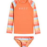 ROXY PRETTY SUNRISE LONG SLEEVE LYCRA SET