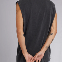 SILENT THEORY LIES MUSCLE - VINTAGE BLACK