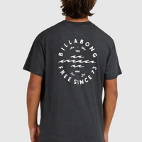 BILLABONG BIG WAVE DAZ SHORT SLEEVE TEE - BLACK
