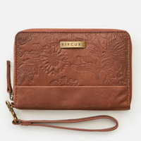 RIP CURL KROO RFID LEATHER WALLET - CHOCOLATE
