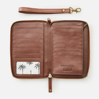 RIP CURL KROO RFID LEATHER WALLET - CHOCOLATE