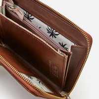 RIP CURL KROO RFID LEATHER WALLET - CHOCOLATE