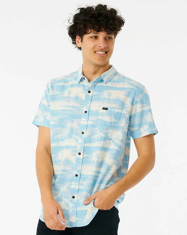 RIPCURL PARTY PACK S/S SHIRT - SKY BLUE