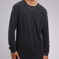 SILENT THEORY PIQUE LONG SLEEVE TEE - MULTIE