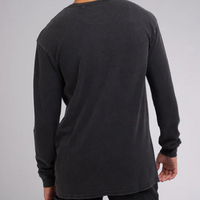 SILENT THEORY PIQUE LONG SLEEVE TEE - MULTIE