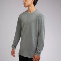SILENT THEORY PIQUE LONG SLEEVE TEE - MULTIE