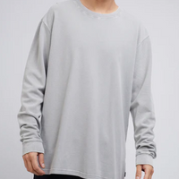 SILENT THEORY PIQUE LONG SLEEVE TEE - MULTIE